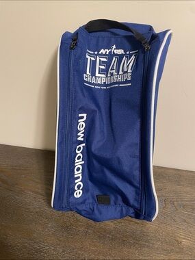 New Balance Navy and White Team Shoe Bag